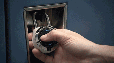 1600萬種密碼組合，科技感十足的觸控密碼鎖