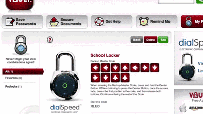 1600萬種密碼組合，科技感十足的觸控密碼鎖