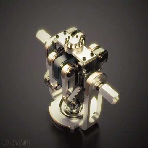 美的不同尋常的機(jī)械動圖，壓鑄廠家應(yīng)該收藏一下